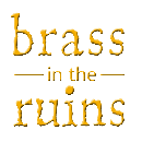 brass in the ruins logo